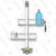 simplehuman Adjustable Shower Caddy, Stainless Steel + Anodized Aluminum | $40 | Amazon